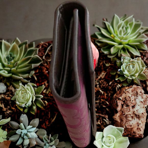 Coach Wallet - Purple/Maroon - Authentic - Picture 11 of 11